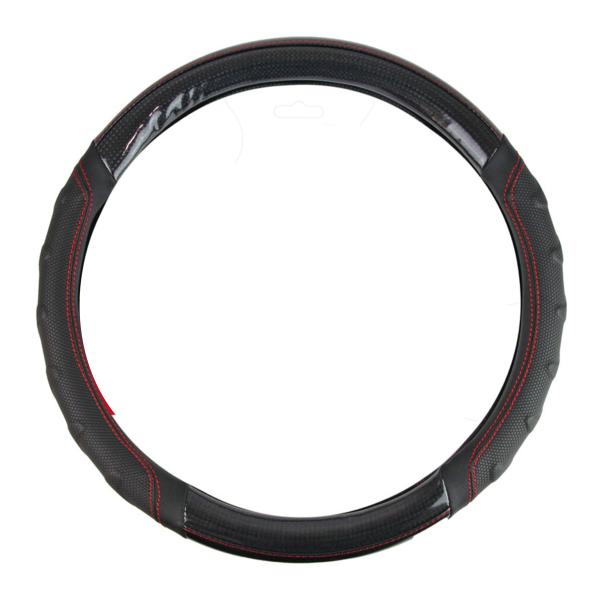 Xkeribom Lenkradbezug 37-38cm Lenkradschoner Lenkradschutz Aufsteckbare Lenkradabdeckung